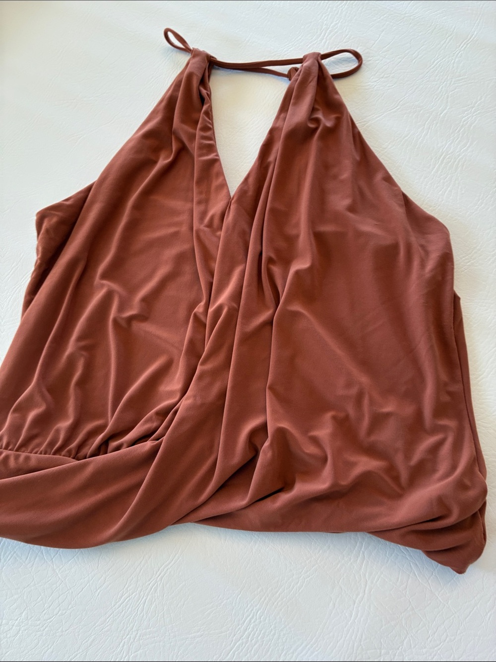 Express Rust Brown Women's Top